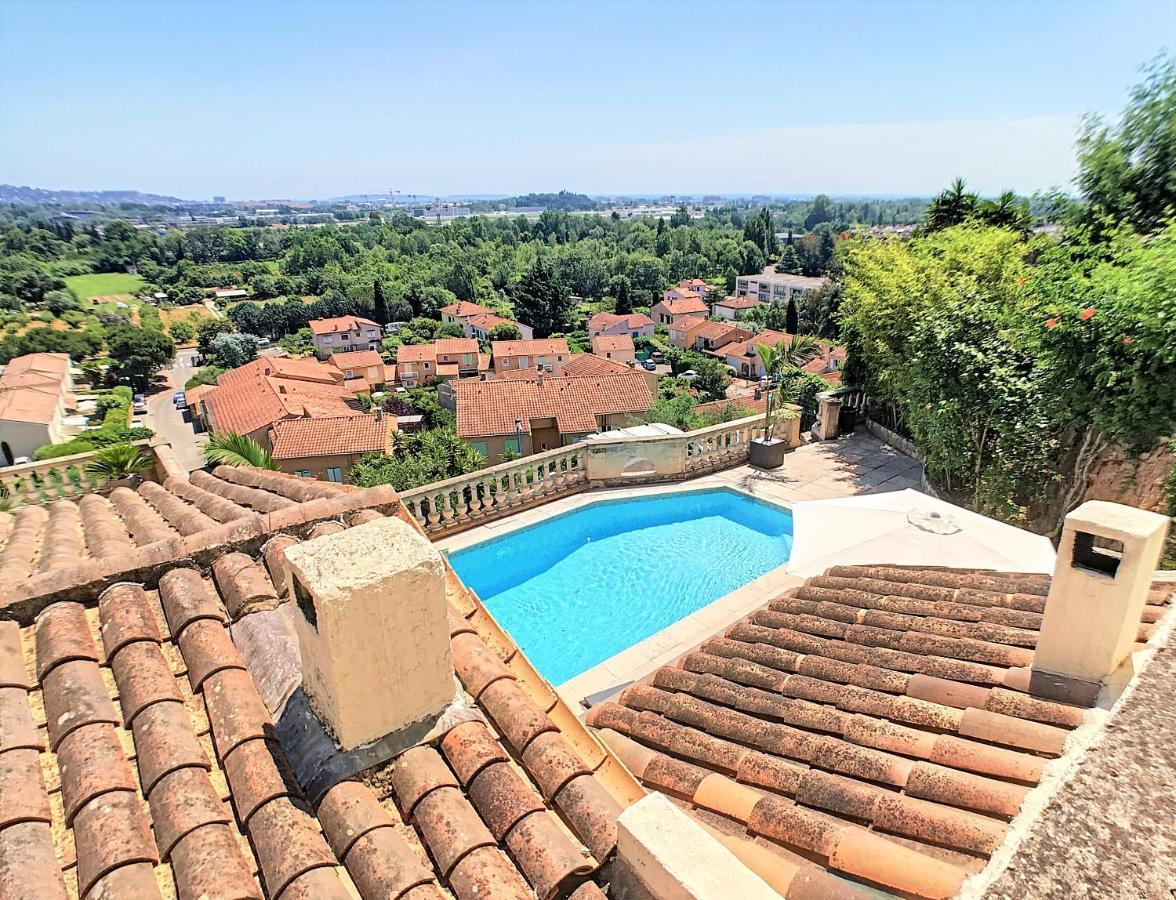3 Bedrooms Villa Near Cannes - Pool & Jacuzzi - Sea View Mandelieu-la-Napoule Exterior photo