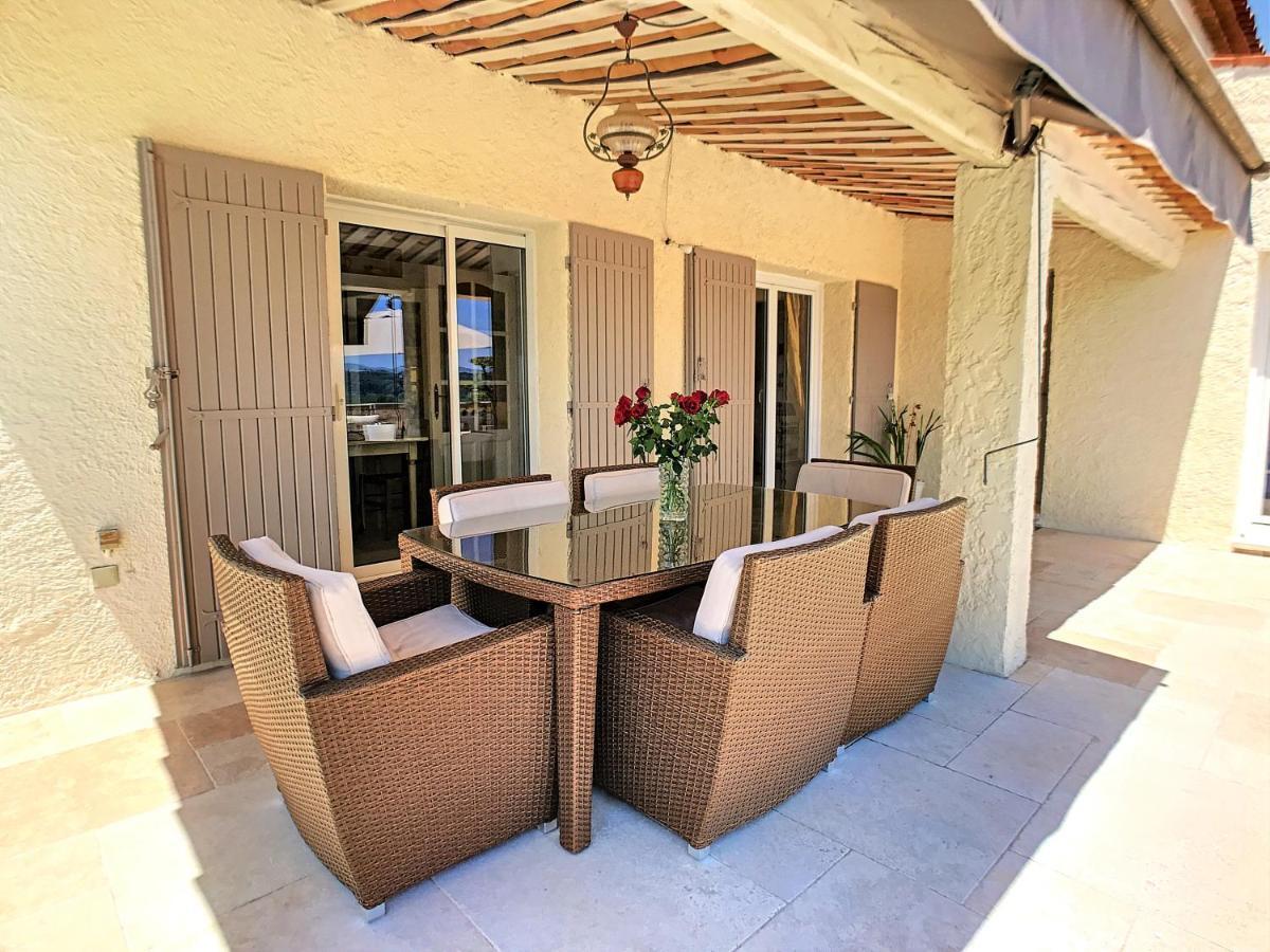 3 Bedrooms Villa Near Cannes - Pool & Jacuzzi - Sea View Mandelieu-la-Napoule Exterior photo